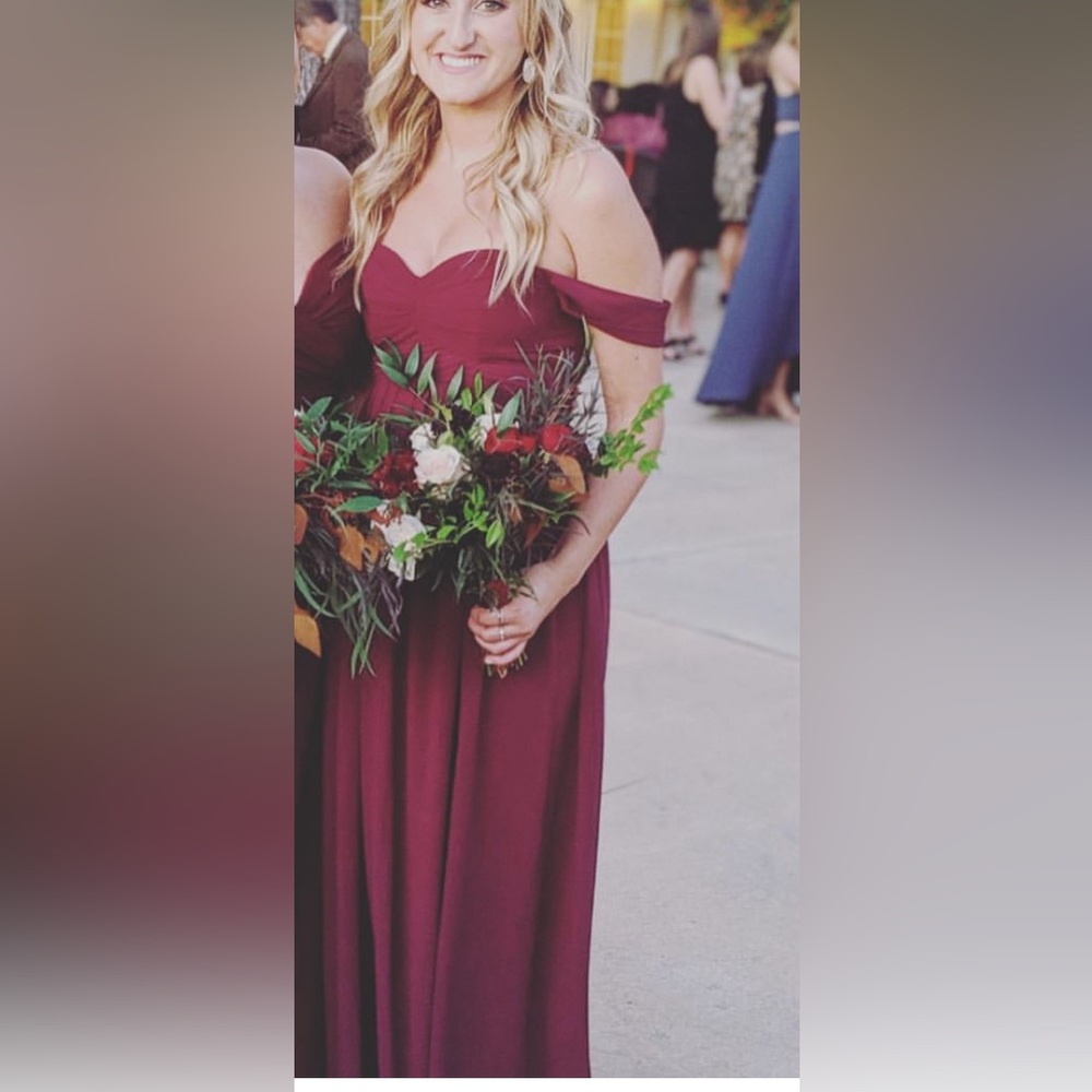 Lulus bridesmaid dress